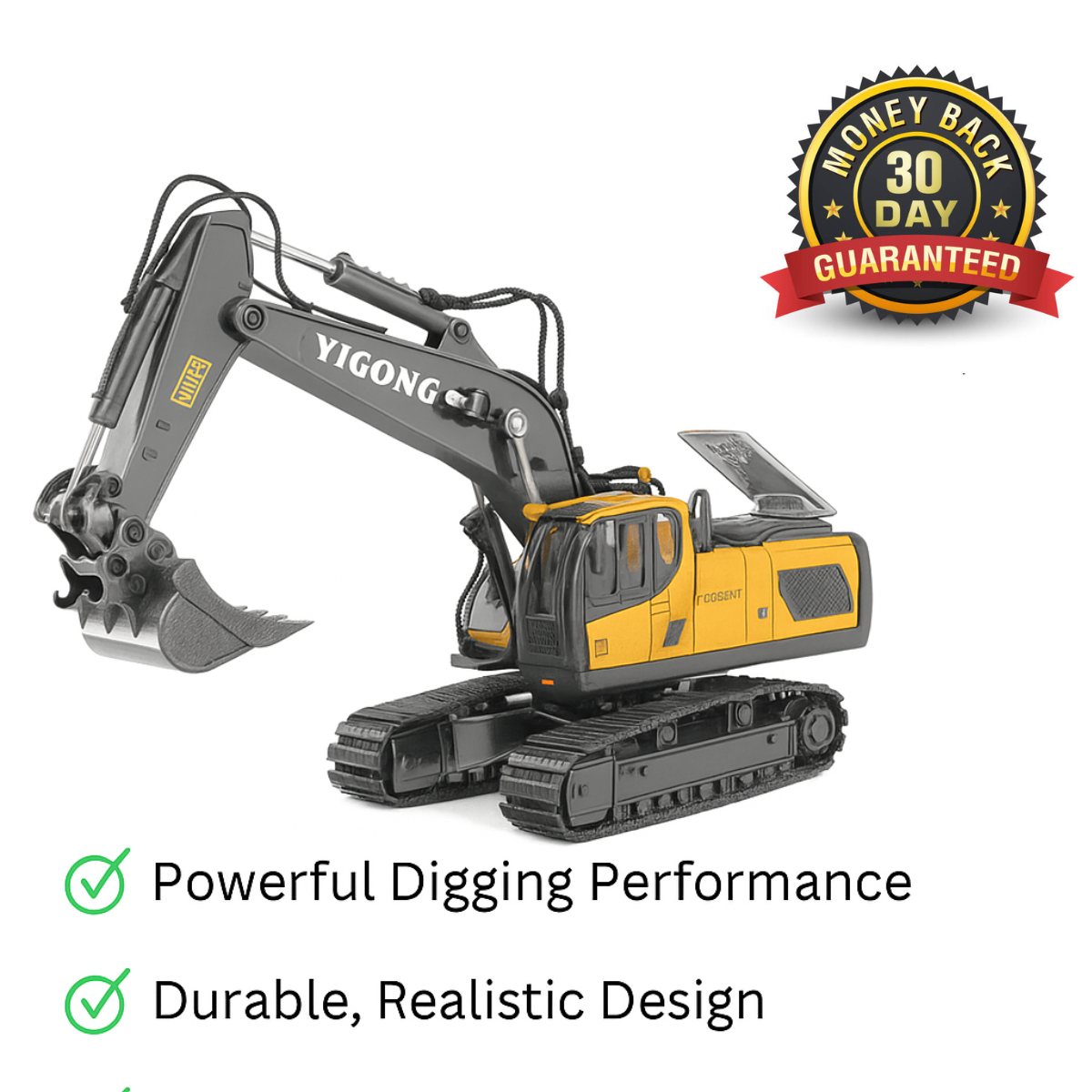 LONGLUX™ RC Excavator + 🎁🎁 FREE extra battery inside