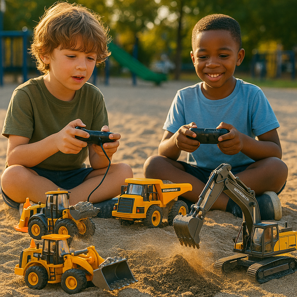 LONGLUX™ RC Excavator + 🎁🎁 FREE extra battery inside